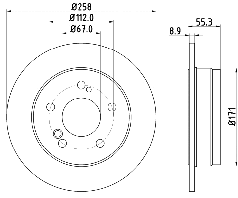Brake Disc (52105)