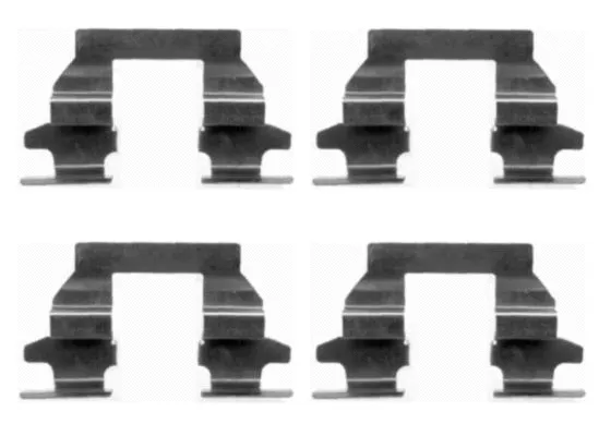 Accessory Kit, disc brake pad (K0253)