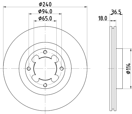 Brake Disc (50235)