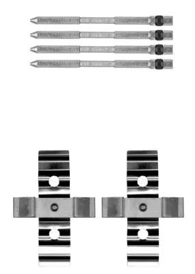 Accessory Kit, disc brake pad (K0459)