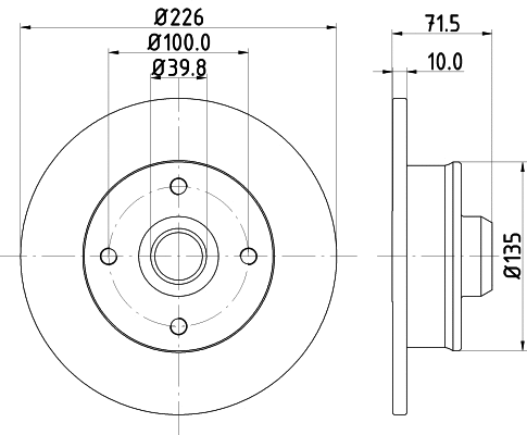 Brake Disc (53911)