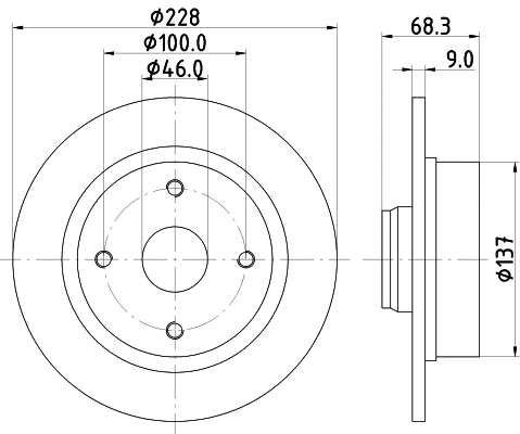 Brake Disc (54006)