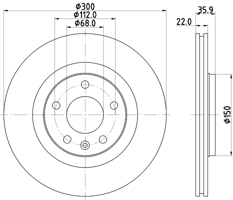 Brake Disc (54371)