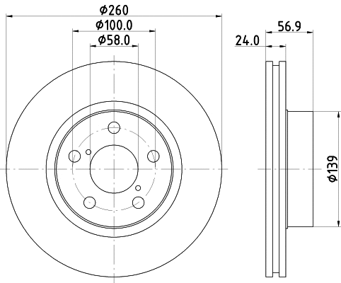 Brake Disc (53304)