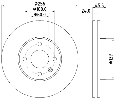 Brake Disc (55414)