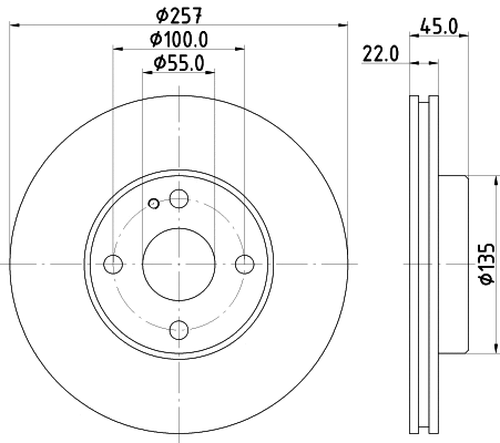 Brake Disc (50202)