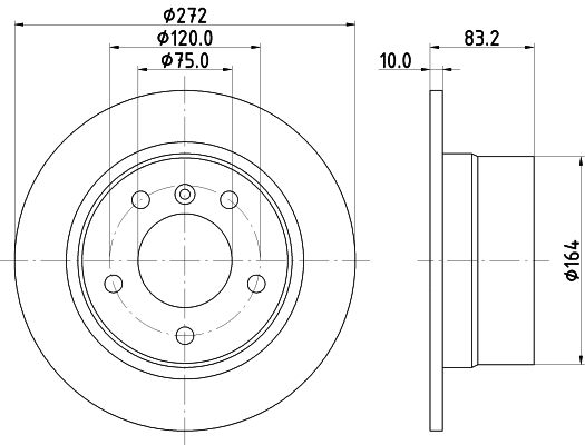 Brake Disc (50442)