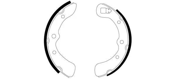 Brake Shoe Set (H8260)