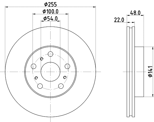 Brake Disc (53623)