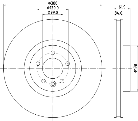 Brake Disc (55356)