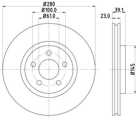 Brake Disc (50334)