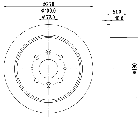 Brake Disc (54475)