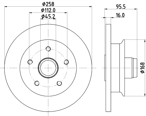 Brake Disc (53915)