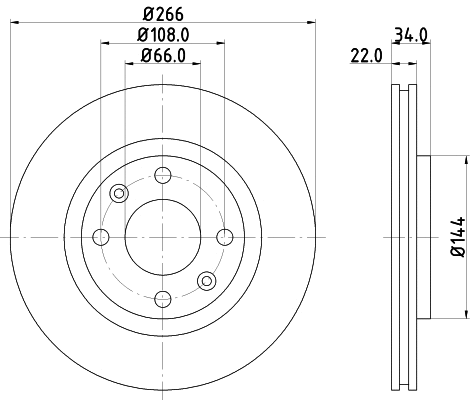Brake Disc (50364)