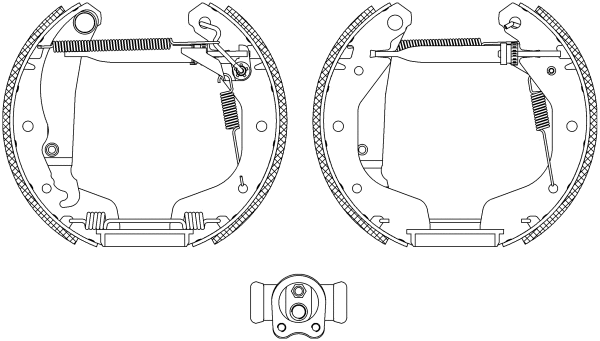 Brake Shoe Set (R0620)