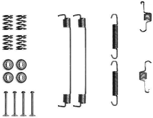 Accessory Kit, brake shoes (X0123)