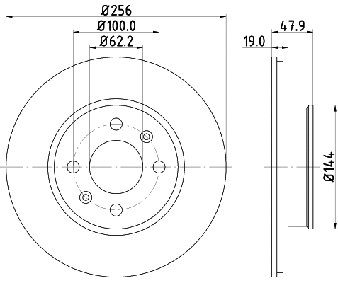 Brake Disc (54447)