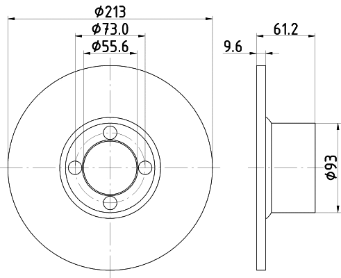 Brake Disc (52905)