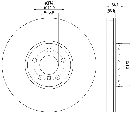 Brake Disc (65133)