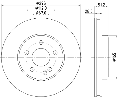 Brake Disc (55416)