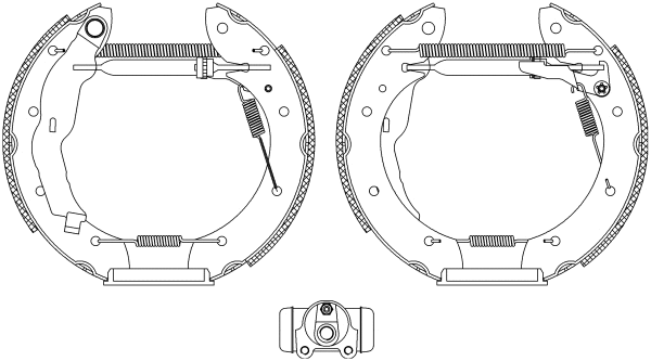 Brake Shoe Set (R0685)