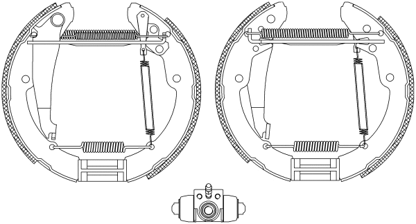 Brake Shoe Set (R1090)