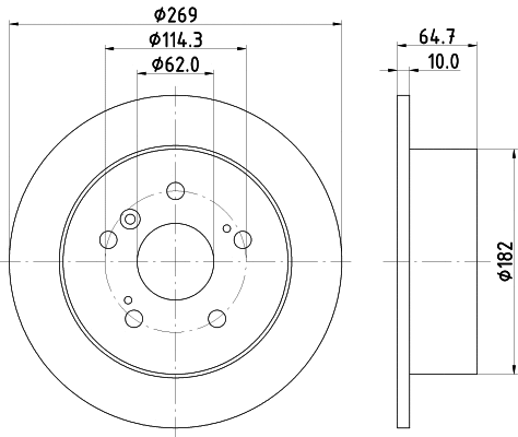 Brake Disc (53611)