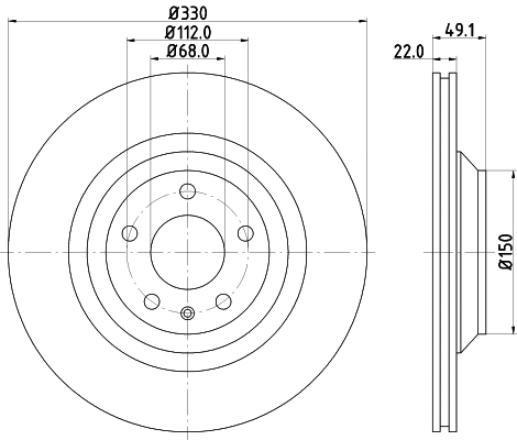 Brake Disc (54326)