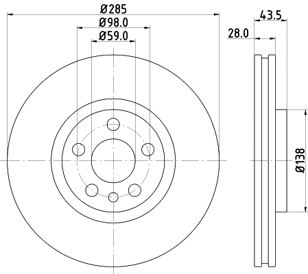 Brake Disc (54150)