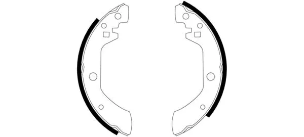 Brake Shoe Set (H1143)