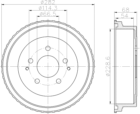 Brake Drum (61347)