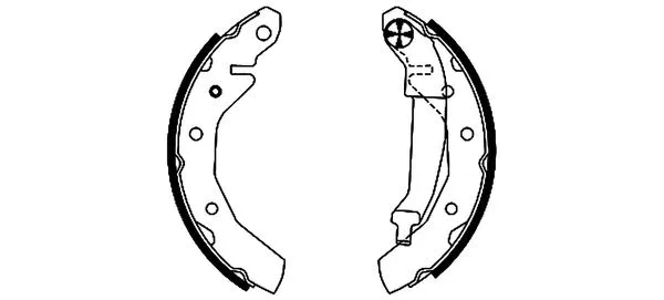 Brake Shoe Set (H9015)
