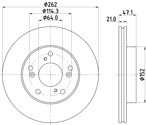 Brake Disc (55945)