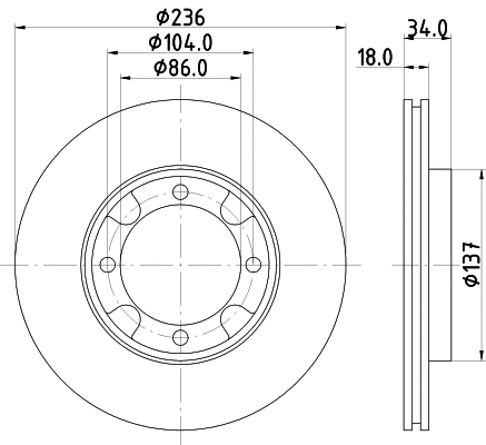Brake Disc (50221)