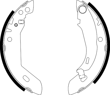 Brake Shoe Set (H8060)