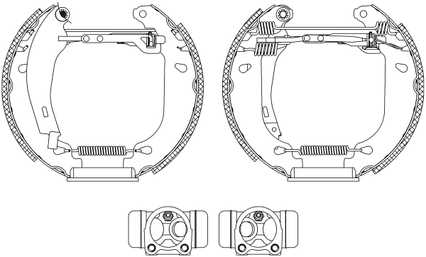 Brake Shoe Set (R1323)