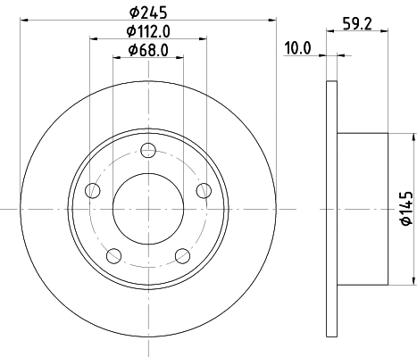 Brake Disc (53910)