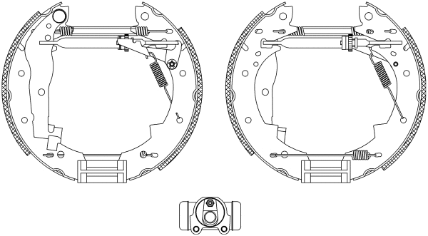 Brake Shoe Set (R0645)