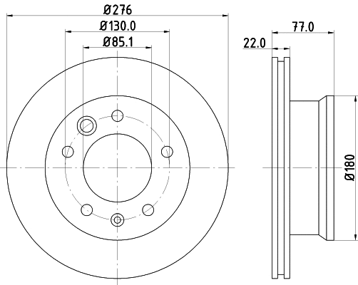 Brake Disc (54315)