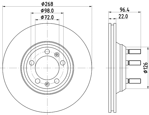 Brake Disc (50121)
