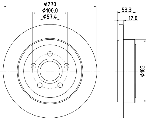 Brake Disc (55779)