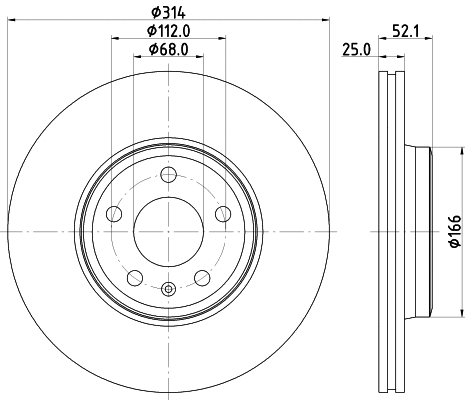 Brake Disc (55829HC)