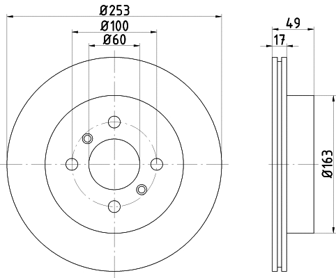 Brake Disc (54186)