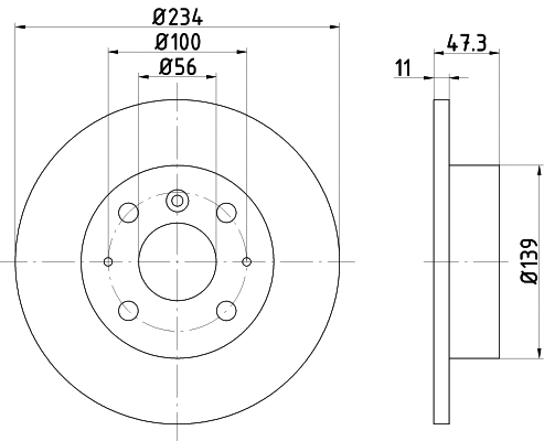 Brake Disc (50804)