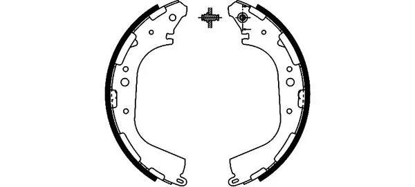 Brake Shoe Set (H9400)