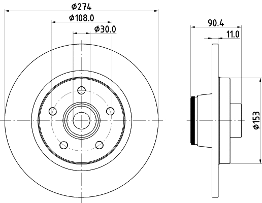 Brake Disc (54962)
