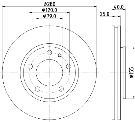Brake Disc (50443)