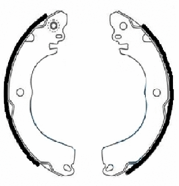 Brake Shoe Set (H1837)