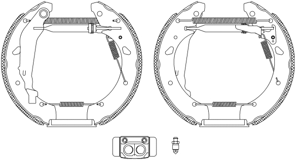Brake Shoe Set (R1220)