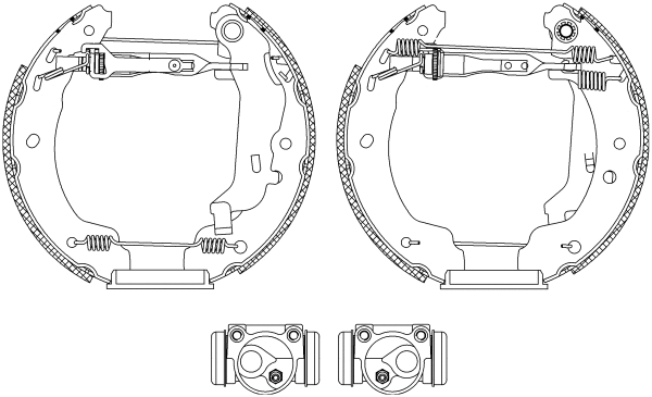 Brake Shoe Set (R0490)